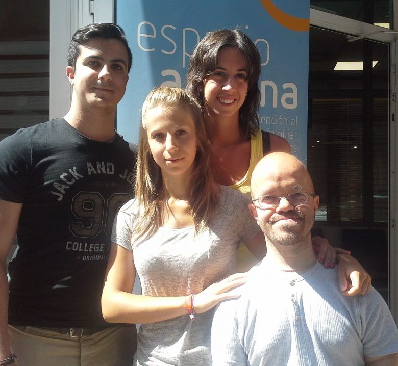 María, Francesca, Jorge y Francisco, mentores de FAIM